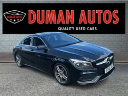 Black Used 2019 Mercedes CLA180 AMG line Sedan | £12,995 (A bit pricey)