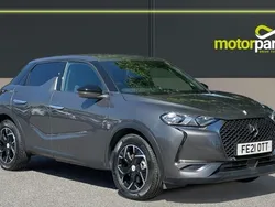 Grey Used 2021 DS Automobiles DS3 Crossback E-Tense Prestige SUV | £11,250 (Fair price)