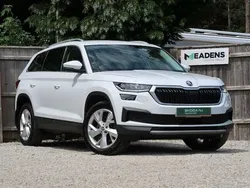 Moon white metallic Used 2021 Skoda Kodiaq SE L SUV | £24,295