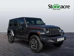 Grey New 2025 Jeep Wrangler Rubicon SUV | £56,000 (Fair price)