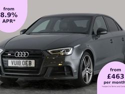 Grey Used 2018 Audi S3 Black Edition Sedan | £24,101 (Fair price)