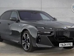 Grey Used 2024 BMW 750e M Sport Sedan | £79,450 (Fair price)