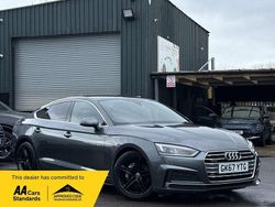 Grey Used 2017 Audi A5 Sportback S-Line Hatchback | £14,490 (A bit pricey)