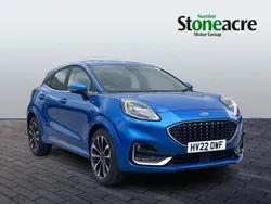 Blue Used 2022 Ford Puma ST-Line Hatchback | £20,990 (Expensive)