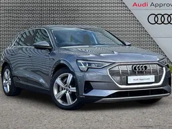 Grey Used 2020 Audi e-tron Advanced SUV | £18,295 (Fair price)