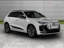 White Used 2025 Audi Q6 e-tron Advanced SUV | £47,499 (Super price)