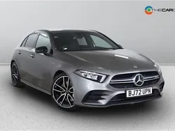 Grey Used 2022 Mercedes A35 AMG Premium Hatchback | £28,577 (Good price)