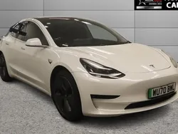 White Used 2020 Tesla Model 3 Standard Range Sedan | £14,700 (Good price)