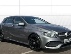 Grey Used 2018 Mercedes A200 AMG line Hatchback | £12,929 (Good price)