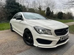 White Used 2015 Mercedes CLA220 AMG Sedan | £12,999 (A bit pricey)