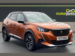 Orange fusion metallic Used 2021 Peugeot 2008 GTi SUV | £13,250 (Fair price)