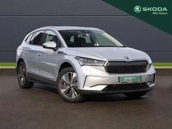 Brilliant silver metallic Used 2025 Skoda Enyaq iV SUV | £29,495 (Fair price)