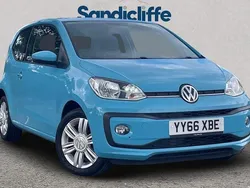 Blue Used 2018 VW up! high up! Hatchback | £8,661 (A bit pricey)