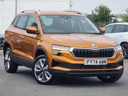 Orange Used 2024 Skoda Karoq SE L SUV | £25,990 (Fair price)