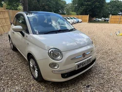White Used 2014 Fiat 500 Lounge Hatchback | £6,000 (Fair price)