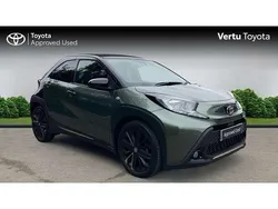 Green Used 2022 Toyota Aygo Edition Hatchback | £14,296 (Fair price)