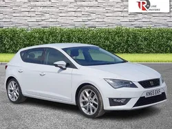 White Used 2015 Seat Leon FR Hatchback | £10,295 (Fair price)