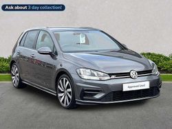 Grey Used 2019 VW Golf VII R-line Hatchback | £14,382 (Fair price)