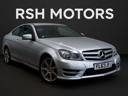 Silver Used 2013 Mercedes C180 AMG Coupe | £5,995 (Fair price)