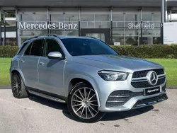 Silver Used 2023 Mercedes GLE400 AMG line SUV | £48,785 (Fair price)