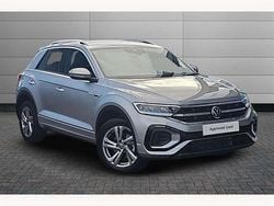 Silver Used 2025 VW T-Roc R-line SUV | £26,191 (Fair price)