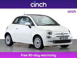 White Used 2022 Fiat 500 Dolcevita Hatchback | £11,299