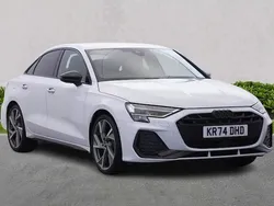 White Used 2024 Audi A3 Black Edition Sedan | £31,884 (Expensive)
