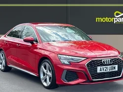 Misano red pearl Used 2021 Audi A3 S-Line Sedan | £18,000 (Good price)