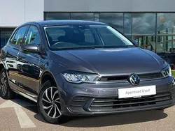 Smokey grey metallic Used 2023 VW Polo Life Hatchback | £15,725 (Fair price)