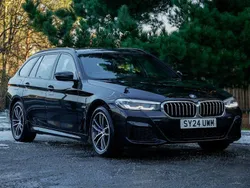 Black Used 2024 BMW 530e M Sport Estate | £34,498 (Fair price)