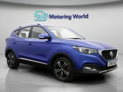 Blue Used 2018 MG ZS Exclusive Sedan | £9,400 (Fair price)