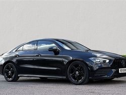 Black Used 2021 Mercedes CLA220 AMG line Sedan | £20,900 (A bit pricey)
