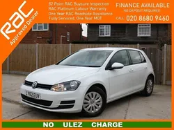 White Used 2013 VW Golf VII S Hatchback | £7,795 (Fair price)