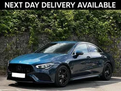 Blue Used 2022 Mercedes CLA180 AMG line Sedan | £22,995 (A bit pricey)