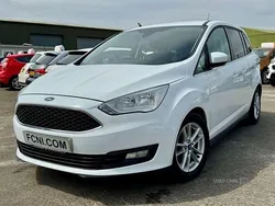 White Used 2016 Ford Grand C-Max Zetec MPV | £6,395 (Good price)