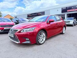 Red Used 2018 Lexus CT200h Luxury Line Hatchback | £11,575 (Fair price)