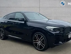 Carbon black Used 2022 BMW X6 M Sport SUV | £42,183 (Good price)