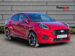 Red Used 2025 Ford Puma Gen-E ST-Line X SUV | £22,795 (Expensive)