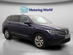 Blue Used 2022 VW Tiguan Allspace Life SUV | £21,744 (Good price)