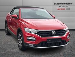 Red Used 2021 VW T-Roc Cabriolet Active Cabriolet | £18,995