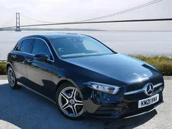 Cosmos black metallic Used 2021 Mercedes A200 AMG Line Premium Hatchback | £17,990 (Fair price)