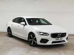 White Used 2019 Volvo S90 R-Design Sedan | £16,498 (Fair price)