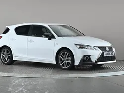 White Used 2018 Lexus CT200h Sport Line Hatchback | £14,498 (Fair price)