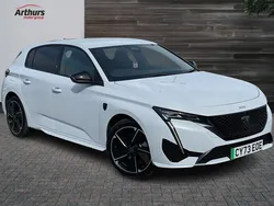 White Used 2023 Peugeot e-308 GT Hatchback | £26,850 (Fair price)