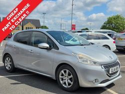 Silver Used 2014 Peugeot 208 Active Hatchback | £2,490 (Good price)