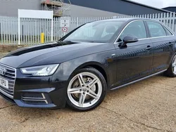 Black Used 2017 Audi A4 S-Line Sedan | £9,490 (Fair price)