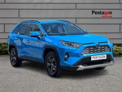Blue Used 2020 Toyota RAV4 Hybrid SUV | £24,200 (Fair price)