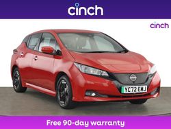 Red Used 2022 Nissan Leaf Acenta Hatchback | £9,999 (Fair price)