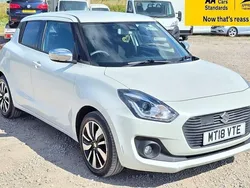 White Used 2018 Suzuki Swift SZ5 Hatchback | £10,488 (Good price)