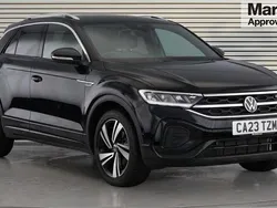 Black Used 2023 VW T-Roc R-line SUV | £25,291 (Fair price)